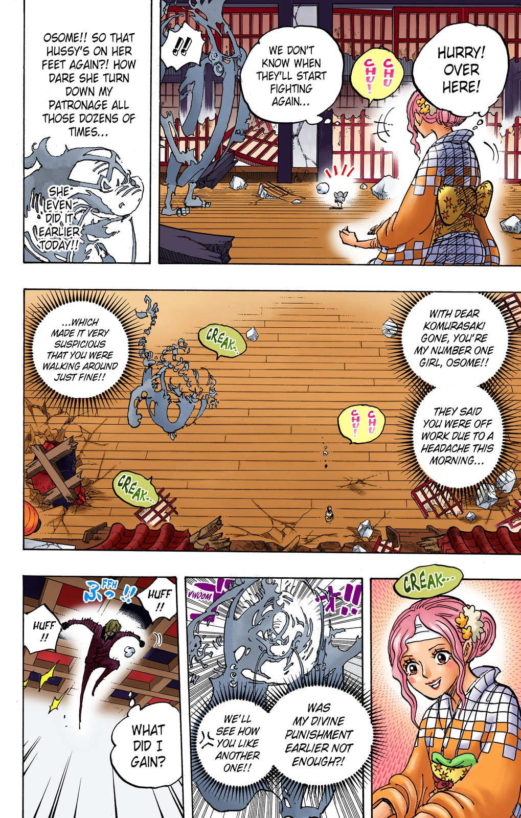 One Piece Digital Colored Chapter 1034 image 11